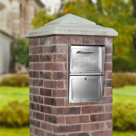 stainless steel post boxes|stainless steel mailbox mounted.